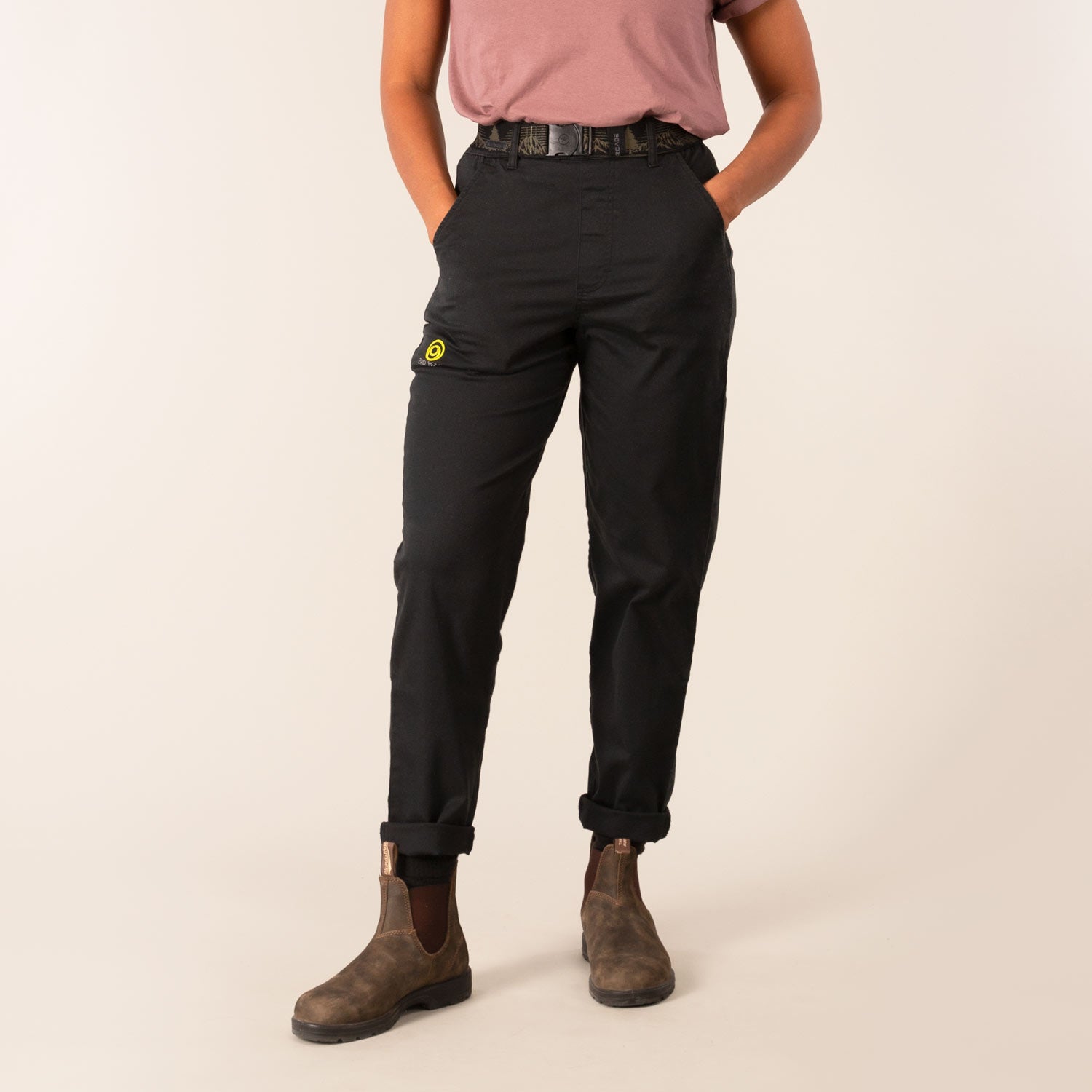 3RD ROCK Clothing LARK Trousers - Kendal is 5ft 7" with a 28" waist, 38" hips and wears 30/RL. F