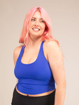 LUNA Sports Bra | Ultra Soft Recycled Bra | 3RD ROCK Clothing -  Sophie is a 34G with a 32