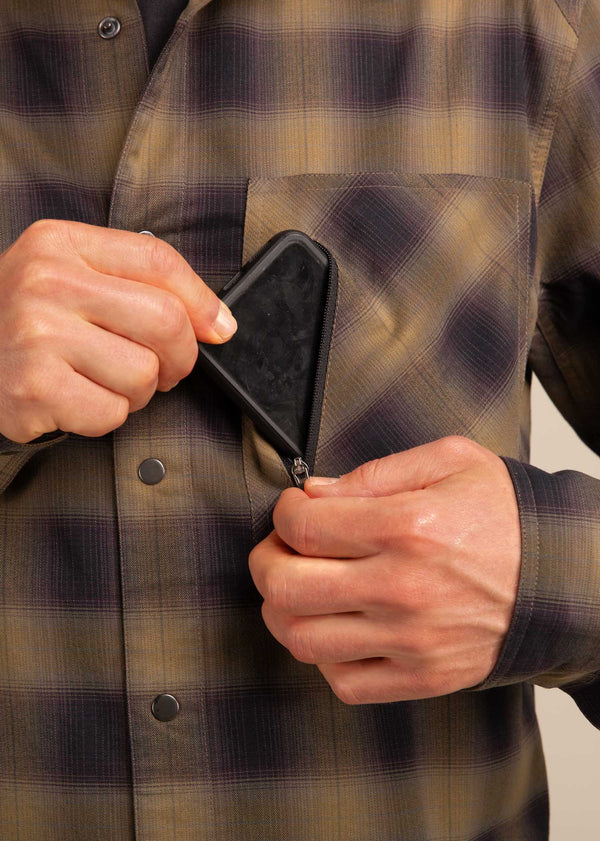 3RD ROCK clothing Ranger shirt with a secure zip pocket