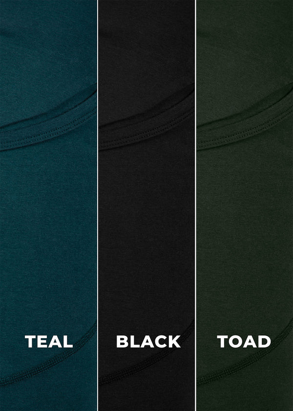 The different available colours of our bataboom sweats