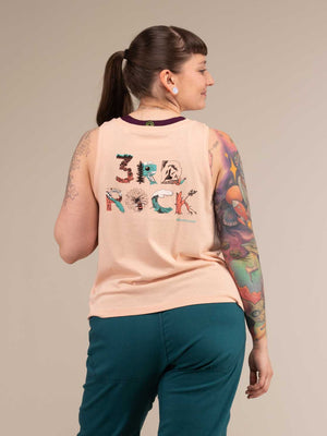 EARTHLOVER ALICE VEST | Organic Comfort Fit Vest | 3RD ROCK Clothing -  Laura is 5ft 6 with a 36