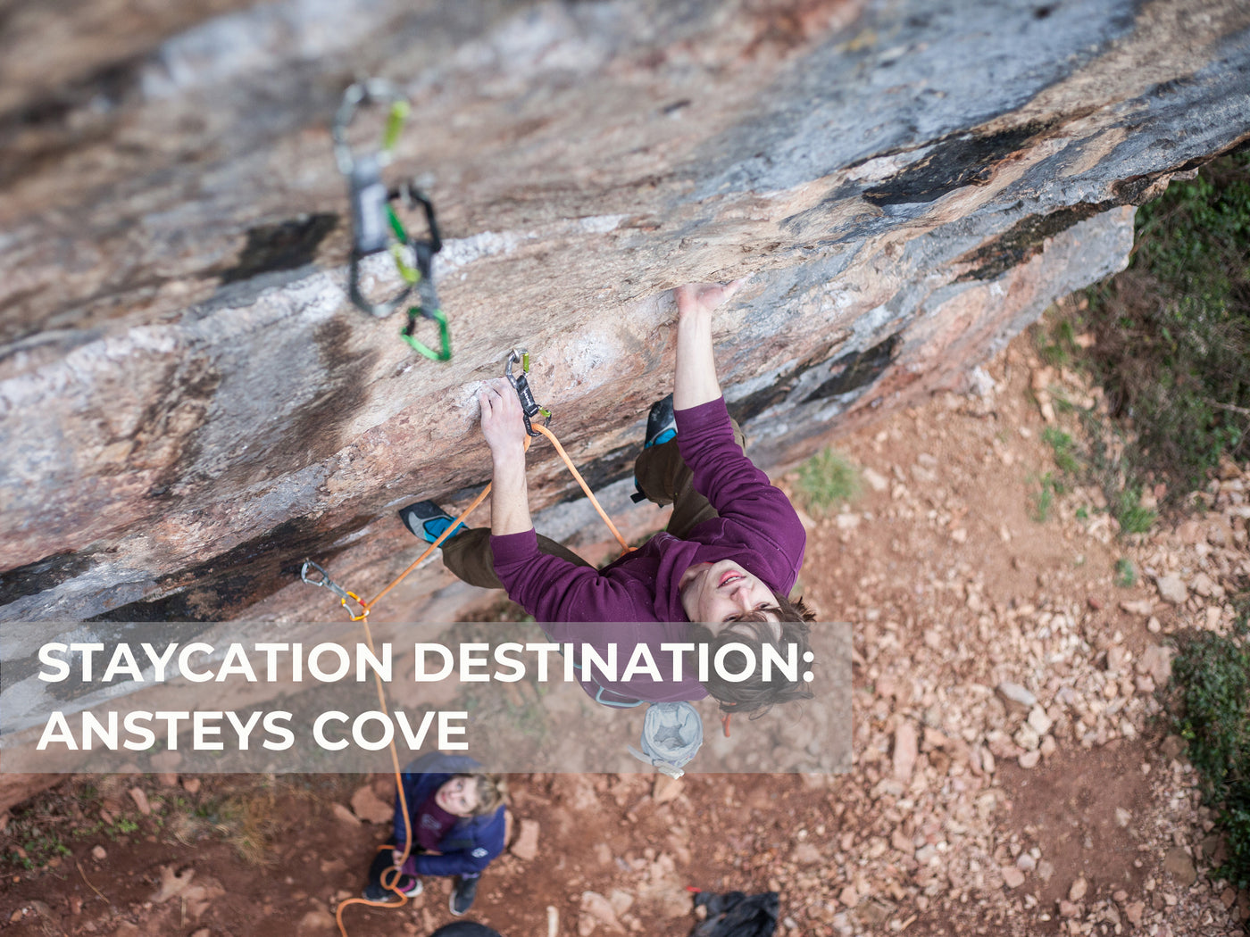 Staycation Destination: South West Sport Climbing  Ansteys Cove