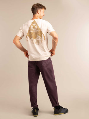 3RD ROCK Gaia Twill Organic Cotton Trousers - Jerome is 5ft 10