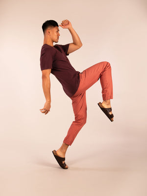 3rd rock clothing margo pants - Donald is 6ft 1″  with a 30