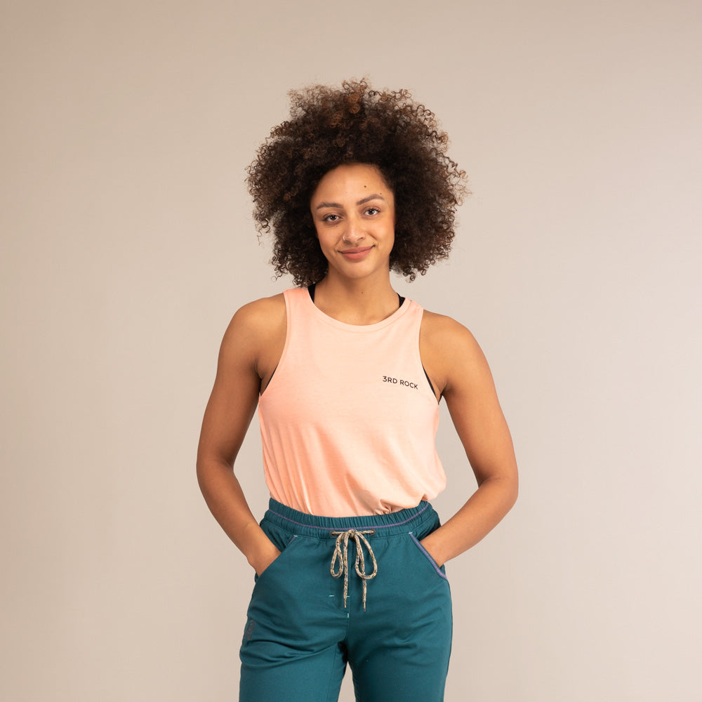 EARTHLOVER ALICE VEST | Organic Comfort Fit Vest | 3RD ROCK Clothing -  Kendal is 5ft 8 with a 36" bust and wears a size M F