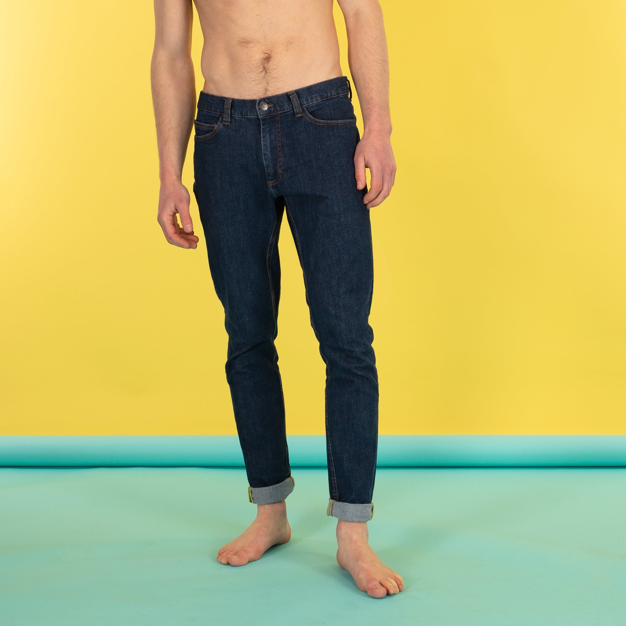 FITZ RAW WASH Jeans | Slim Fit with Super Stretch | 3RD ROCK Clothing - Buy Fitz Jeans for Men