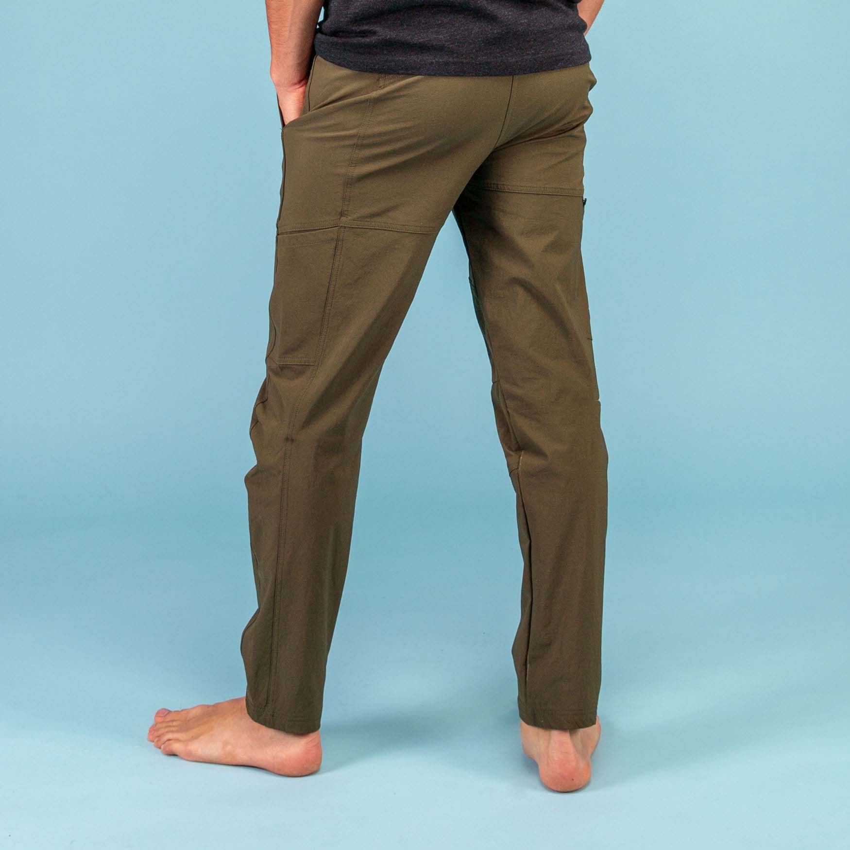 3RD ROCK HIRO Climbing and walking trousers - Oliver is 6ft 2" with a 34" waist, 40" hips and wears a 34/LL M